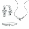 Thumbnail Image 1 of Previously Owned - Diamond Accent Three Piece  Set in Sterling Silver