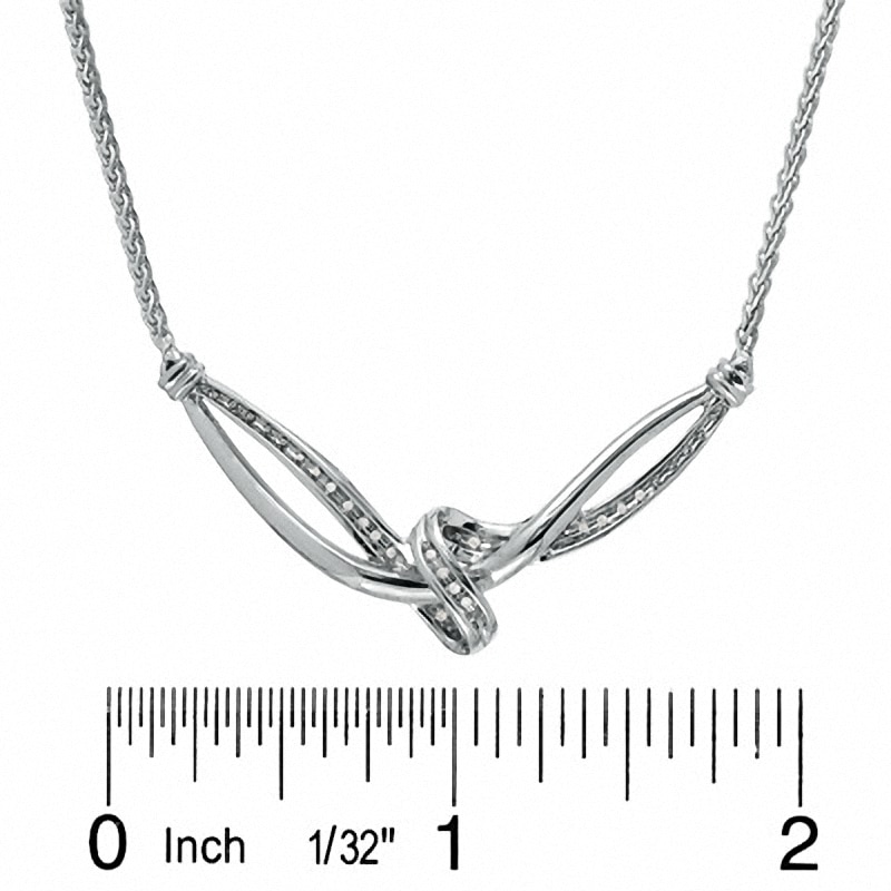 Main Image 2 of Previously Owned - Diamond Accent Three Piece  Set in Sterling Silver