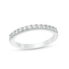Thumbnail Image 0 of Previously Owned - 1/3 CT. T.W. Colorless Diamond Wedding Band in 18K White Gold