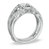 Thumbnail Image 1 of Previously Owned - 1/4 CT. T.W. Diamond Milgrain Solitaire Enhancer in 14K White Gold