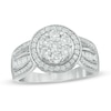 Thumbnail Image 0 of Previously Owned - 1 CT. T.W. Composite Diamond Frame Ring in 10K White Gold