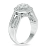 Thumbnail Image 1 of Previously Owned - 1 CT. T.W. Composite Diamond Frame Ring in 10K White Gold
