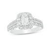Thumbnail Image 1 of Previously Owned - Love's Destiny by Zales 1 CT. T.W. Emerald-Cut Diamond Engagement Ring in 14K Two-Tone Gold