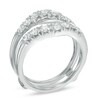 Thumbnail Image 2 of Previously Owned - 1 CT. T.W. Diamond Contour Solitaire Enhancer in 14K White Gold