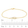 Thumbnail Image 2 of Previously Owned - Interwoven™ 1/6 CT. T.W. Diamond Bracelet in 10K Gold - 7.75"