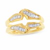 Thumbnail Image 0 of Previously Owned - 1/2 CT. T.W. Tapered Baguette Diamond Solitaire Wrap in 14K Gold