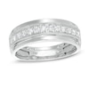 Thumbnail Image 0 of Previously Owned - Men's 1/2 CT. T.W. Diamond Milgrain Wedding Band in 10K White Gold