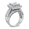 Thumbnail Image 1 of Previously Owned - 3 CT. T.W. Quad Princess-Cut Diamond Engagement Ring in 14K White Gold