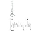 Thumbnail Image 2 of Previously Owned - 1.35mm Singapore Chain Necklace in Sterling Silver - 18"