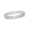 Thumbnail Image 0 of Previously Owned - 1/2 CT. T.W. Diamond Eternity Band in 14K White Gold (H/SI2)