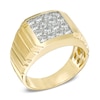 Thumbnail Image 2 of Previously Owned - 1 CT. T.W. Diamond Square Ring in 10K Gold