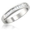 Thumbnail Image 1 of Previously Owned - 1/2 CT. T.W. Baguette Diamond Wedding Band in 14K White Gold (H/VS2)