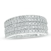 Thumbnail Image 0 of Previously Owned - 1 CT. T.W. Diamond Five Row Band in 14K White Gold (I/SI2)