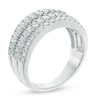 Thumbnail Image 1 of Previously Owned - 1 CT. T.W. Diamond Five Row Band in 14K White Gold (I/SI2)