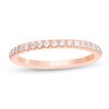 Thumbnail Image 0 of Previously Owned - Love's Destiny by Zales 1/4 CT. T.W. Diamond Wedding Band in 14K Rose Gold (I/I1)