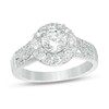 Thumbnail Image 0 of Previously Owned - Love's Destiny by Zales 1-1/2 CT. T.W. Diamond Square Engagement Ring in 14K Two-Tone Gold (I/SI2)