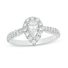 Thumbnail Image 1 of Previously Owned - Love's Destiny by Peoples 1 CT. T.W. Pear-Shaped Diamond Engagement Ring in 14K Two-Tone Gold