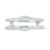 Thumbnail Image 6 of Previously Owned - 1/4 CT. T.W. Diamond Contour Ribbon Solitaire Enhancer in 14K White Gold