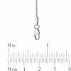Thumbnail Image 2 of Previously Owned - 1.0mm Box Chain Necklace in 10K White Gold - 16"
