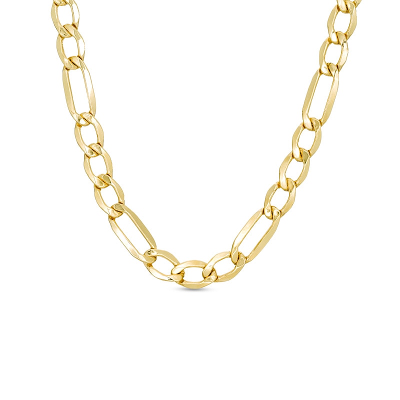 Previously Owned - Made in Italy Men's 6.10mm Curb Chain Necklace in 10K Gold - 22"
