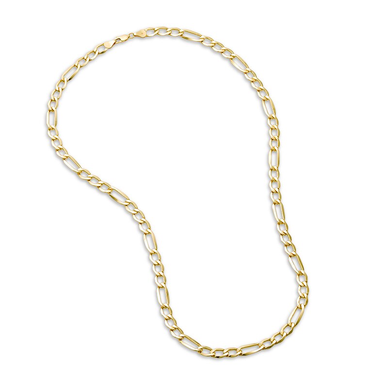Previously Owned - Made in Italy Men's 6.10mm Curb Chain Necklace in 10K Gold - 22"