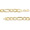 Thumbnail Image 2 of Previously Owned - Made in Italy Men's 6.10mm Curb Chain Necklace in 10K Gold - 22"