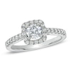 Thumbnail Image 1 of Previously Owned - Celebration Fire™ 7/8 CT. T.W. Diamond Engagement Ring in 14K White Gold (I/SI2)