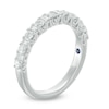 Thumbnail Image 1 of Previously Owned - Vera Wang Love Collection 5/8 CT. T.W. Baguette and Round Diamond Wedding Band in 14K White Gold