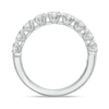 Thumbnail Image 2 of Previously Owned - Vera Wang Love Collection 5/8 CT. T.W. Baguette and Round Diamond Wedding Band in 14K White Gold