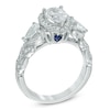 Thumbnail Image 2 of Previously Owned - Vera Wang Love Collection 1-3/4 CT. T.W. Pear-Shaped Diamond Engagement Ring in 14K White Gold