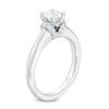 Thumbnail Image 1 of Previously Owned - Vera Wang Love Collection 5/8 CT. T.W. Diamond Solitaire Collar Engagement Ring in 14K White Gold