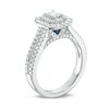 Thumbnail Image 2 of Previously Owned - Vera Wang Love Collection 1 CT. T.W. Emerald-Cut Diamond Engagement Ring in 14K White Gold