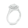 Thumbnail Image 1 of Previously Owned - 3/4 CT. T.W. Diamond Triple Frame Ring in 10K White Gold