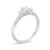 Thumbnail Image 2 of Previously Owned - 1/2 CT. T.W. Diamond Past Present Future® Engagement Ring in 10K White Gold