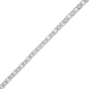 Thumbnail Image 1 of Previously Owned - 1 CT. T.W. Baguette and Round Diamond Tennis Bracelet in 10K White Gold