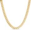 Thumbnail Image 1 of Previously Owned - Men's 7.5mm Cuban Chain Necklace in 10K Gold - 22"