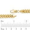 Thumbnail Image 2 of Previously Owned - Men's 7.5mm Cuban Chain Necklace in 10K Gold - 22"