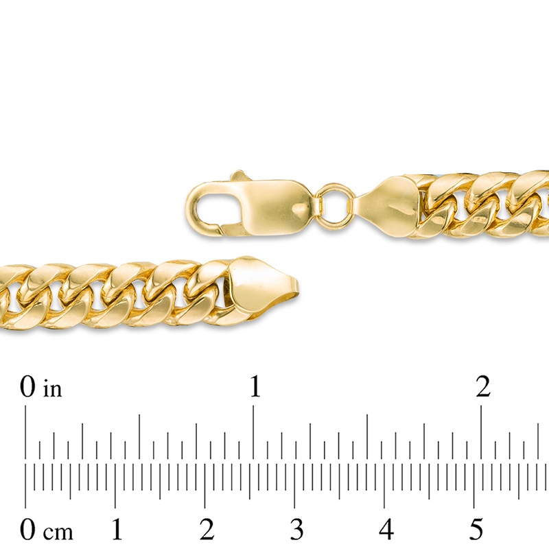 Main Image 2 of Previously Owned - Men's 7.5mm Cuban Chain Necklace in 10K Gold - 22"