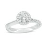 Thumbnail Image 1 of Previously Owned - Vera Wang Love Collection 3/4 CT. T.W. Diamond Frame Twist Engagement Ring in 14K White Gold