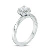 Thumbnail Image 2 of Previously Owned - Vera Wang Love Collection 3/4 CT. T.W. Diamond Frame Twist Engagement Ring in 14K White Gold