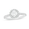 Thumbnail Image 0 of Previously Owned - 1-1/5 CT. T.W. Diamond Frame Engagement Ring in 14K White Gold