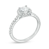Thumbnail Image 2 of Previously Owned - 1-1/5 CT. T.W. Diamond Frame Engagement Ring in 14K White Gold