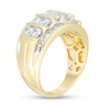 Thumbnail Image 2 of Previously Owned - Men's 2 CT. T.W. Diamond Multi-Row Column Ring in 10K Gold