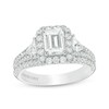 Thumbnail Image 0 of Previously Owned - Vera Wang Love Collection 2-1/4 CT. T.W. Emerald-Cut Diamond Engagement Ring in 14K White Gold