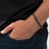 Thumbnail Image 2 of Previously Owned - Made in Italy Men's 140 Gauge Byzantine Chain Bracelet in Sterling Silver - 8.5"