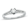 Thumbnail Image 0 of Previously Owned - 1/3 CT. T.W. Diamond Split Engagement Ring in 10K White Gold