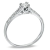 Thumbnail Image 1 of Previously Owned - 1/3 CT. T.W. Diamond Split Engagement Ring in 10K White Gold