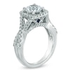 Thumbnail Image 1 of Previously Owned - Vera Wang Love Collection 2-1/5 CT. T.W. Diamond Frame Engagement Ring in 14K White Gold