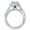 Thumbnail Image 3 of Previously Owned - Vera Wang Love Collection 2-1/5 CT. T.W. Diamond Frame Engagement Ring in 14K White Gold