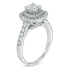 Thumbnail Image 2 of Previously Owned - Celebration Lux® 1-1/2 CT. T.W. Princess-Cut Diamond Engagement Ring in 18K White Gold (I/SI2)